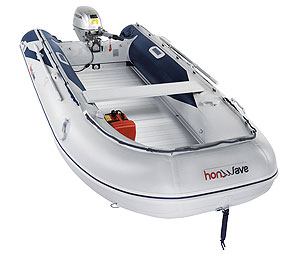 Лодки надувные с алюминиевым днищем HONWAVE T25 АE, T30 АE, T35 АE, T40 АE